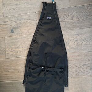 Black maternity coat expander / baby wearing cover By bridge the bump